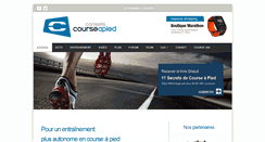 Desktop Screenshot of conseils-courseapied.com